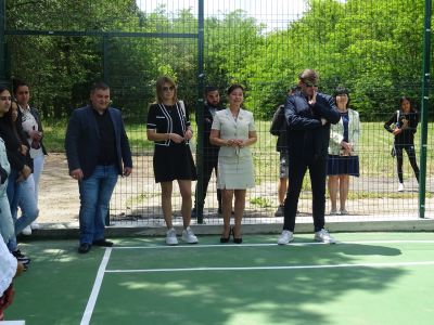 Откриване на нова Спортна площадка 4